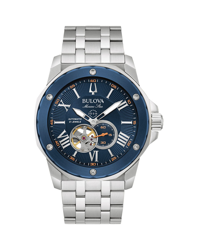 Bulova Men's Marine Star Automatic Watch 98A302