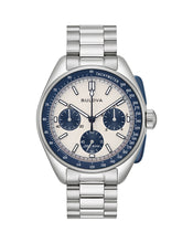 Load image into Gallery viewer, Bulova Men&#39;s Special Edition Lunar Pilot Chronograph Watch White and Blue 98K112
