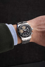 Load image into Gallery viewer, Pre-Order Nivada Grenchen Chronosport White on Bracelet -Swiss Order