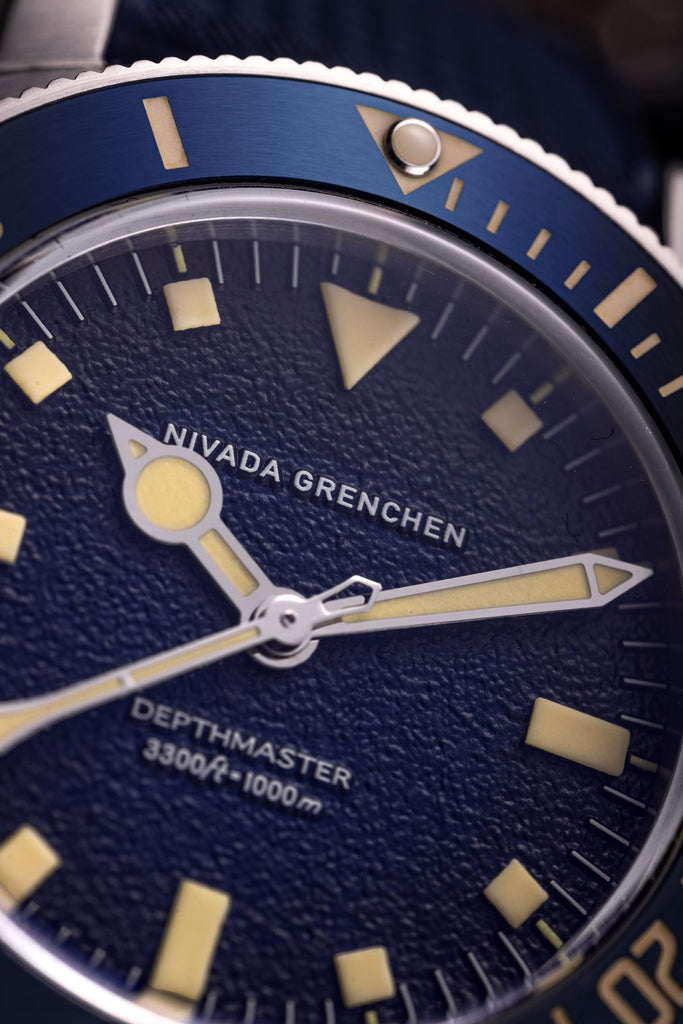 Nivada Grenchen Depthmaster  Blue Limited Edition -Pre Order