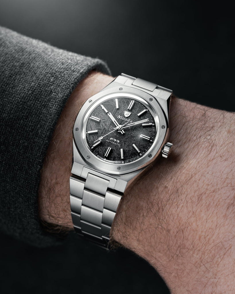 Nivada Grenchen F77 TITANIUM MÉTÉORITE LIMITED EDITION