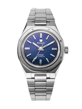 Load image into Gallery viewer, Nivada Grenchen F77 Blue No Date on Bracelet