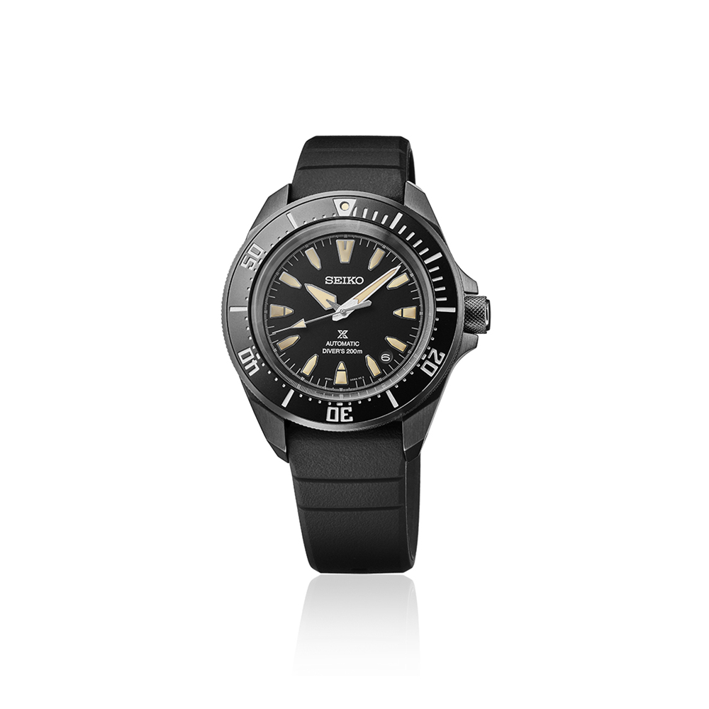 Seiko Prospex Sea SRPL15K black PVD Rubber