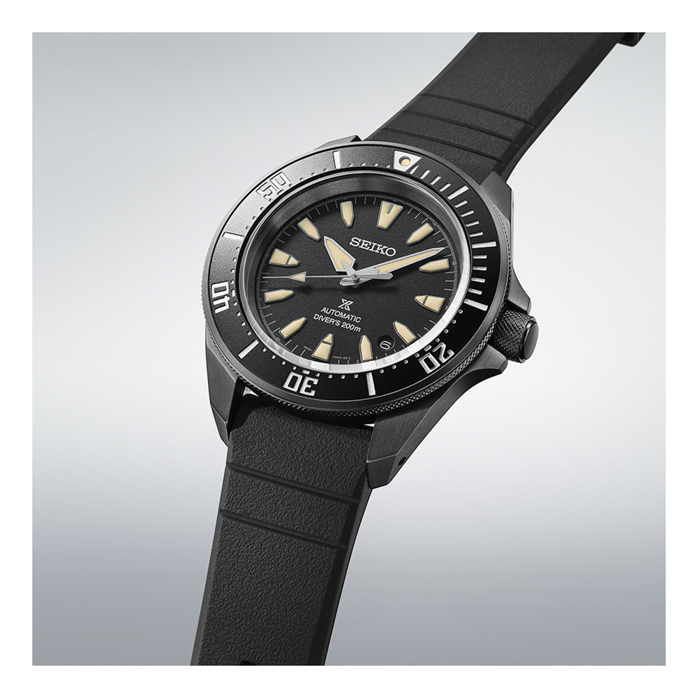 Seiko Prospex Sea SRPL15K black PVD Rubber