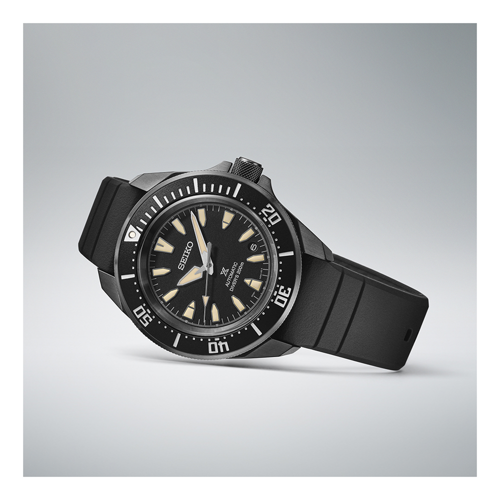 Seiko Prospex Sea SRPL15K black PVD Rubber