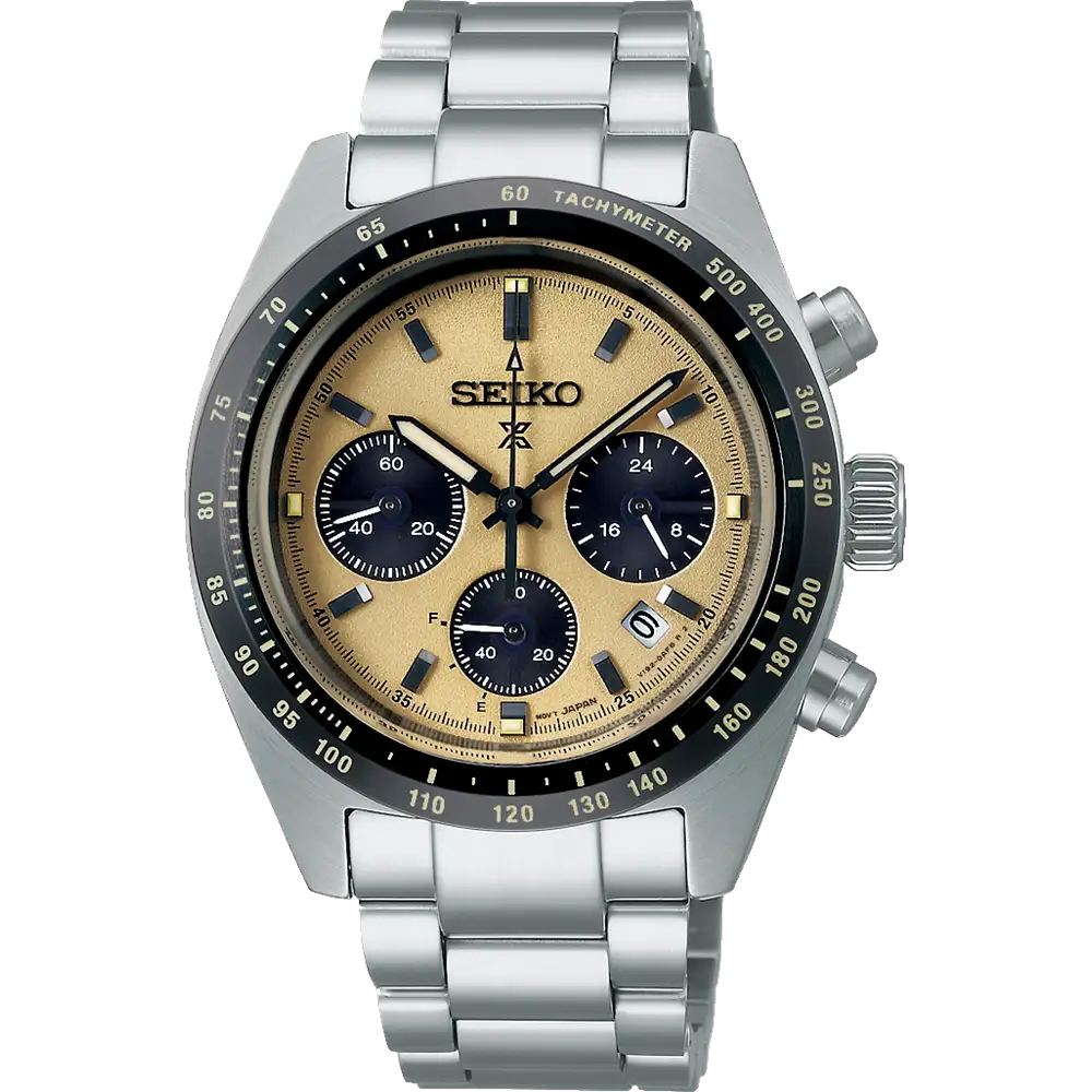 Seiko Prospex Solar Chronograph SSC817P Cream Dial