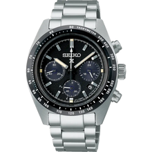 Load image into Gallery viewer, Seiko Prospex Solar Chronograph SSC819P Black Dial