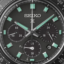 Load image into Gallery viewer, Seiko Prospex Solar Chronograph SSC923P Speedtimer Black PVD