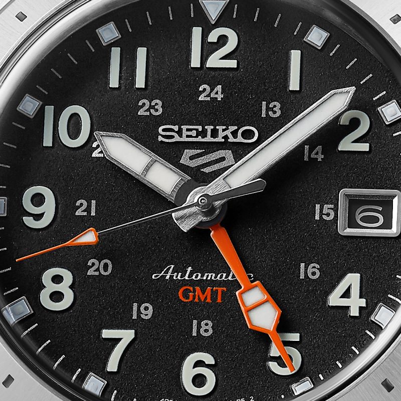 Seiko 5 Automatic Field Sport GMT Watch SSK023K
