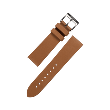 Load image into Gallery viewer, CALF LEATHER 2PCS STEEL STRAP CARAMEL CHOCOLATE