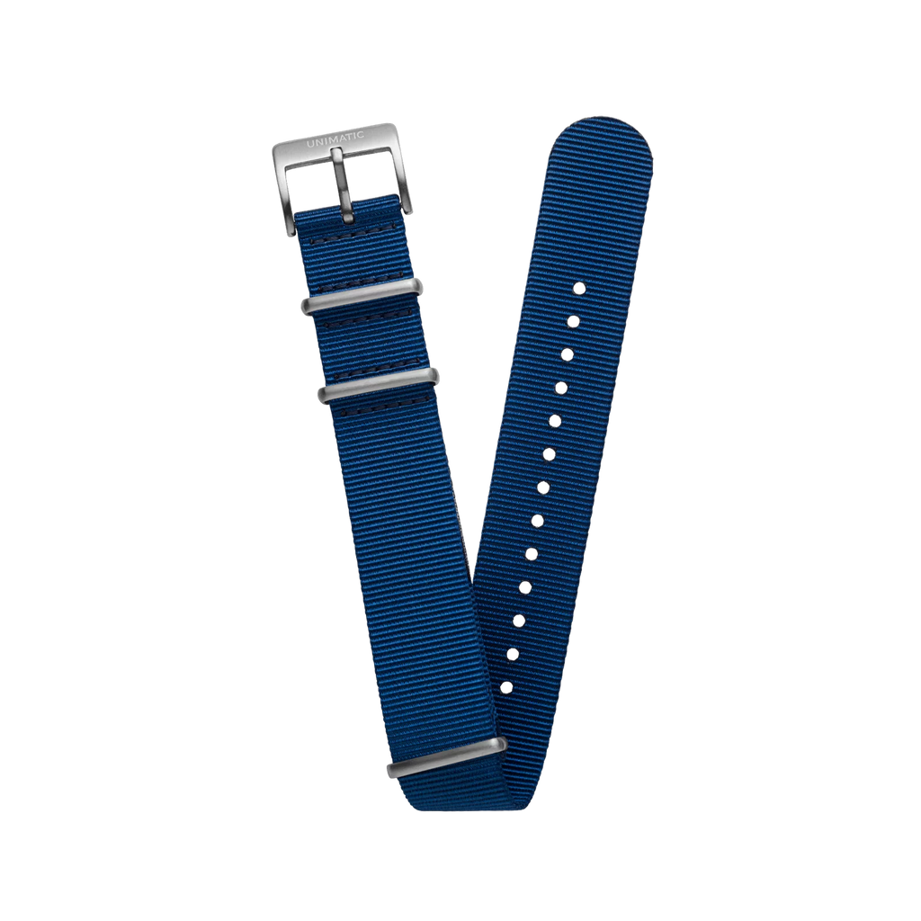 NYLON NATO STEEL STRAP NAVY