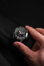 Load image into Gallery viewer, Nivada Grenchen Antarctic Diver on Black Tropical Strap