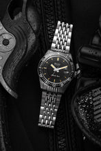 Load image into Gallery viewer, Nivada Grenchen Antarctic Diver on Black Tropical Strap