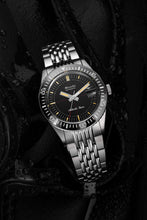 Load image into Gallery viewer, Nivada Grenchen Antarctic Diver on Black Tropical Strap