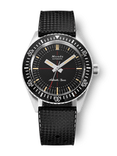 Load image into Gallery viewer, Nivada Antarctic Diver No Date with Tropical Black Rubber Strap