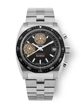 Load image into Gallery viewer, Pre-Order Nivada Grenchen Chronosport White on Bracelet -Swiss Order