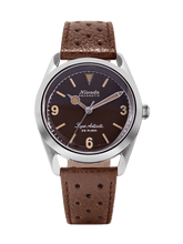 Load image into Gallery viewer, Nivada Grenchen Super Antarctic - 3.6.9 on Tropical Brown Racing Strap