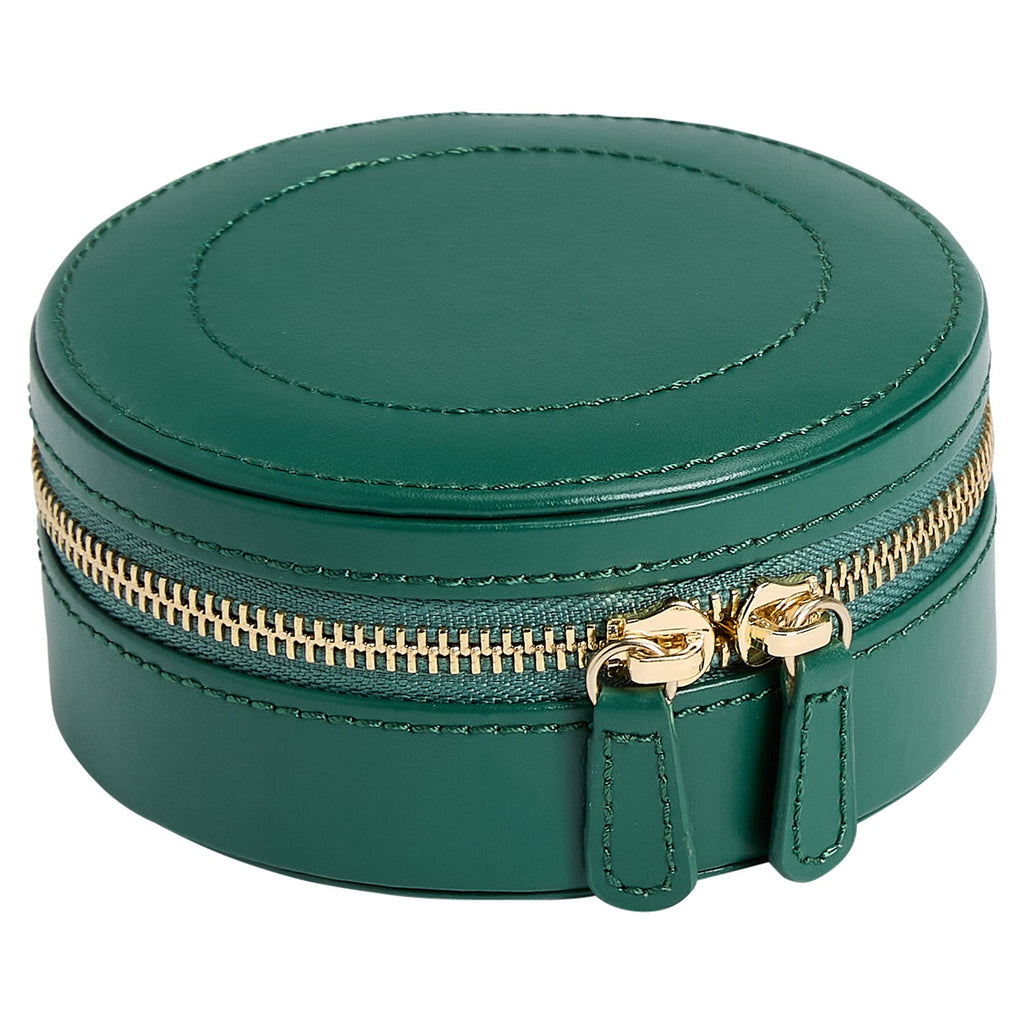 Wolf Sophia Mini Round Zip Case Forest Green