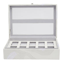 Load image into Gallery viewer, Wolf Memento More 10 Piece Watch Box White