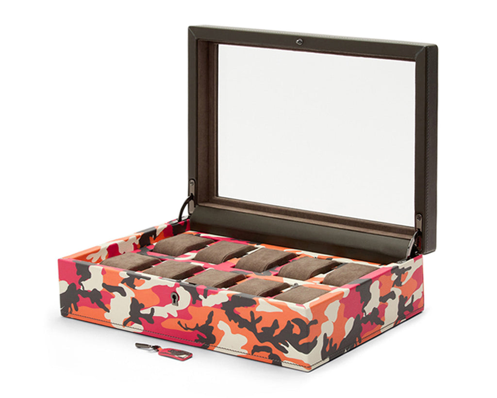 Wolf Elements 10 Piece Watch Box Camo