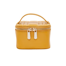 Load image into Gallery viewer, Wolf Maria Zip Jewellery Cube Mustard
