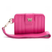 Load image into Gallery viewer, Wolf Mimi Credit Card Holder with Wristlet Pink