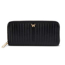Load image into Gallery viewer, Wolf Mimi Continental Wallet Black
