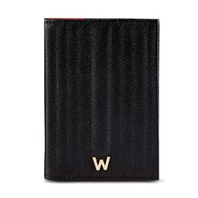 Load image into Gallery viewer, Wolf Mimi Passport Sleeve Black