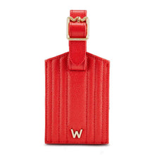 Load image into Gallery viewer, Wolf Mimi Luggage Tag Red