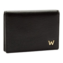 Load image into Gallery viewer, Wolf Logo Gusset Card Case Black