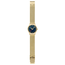 Load image into Gallery viewer, Mondaine Official Swiss Railways Classic Deep Ocean Blue Mesh 36mm Watch