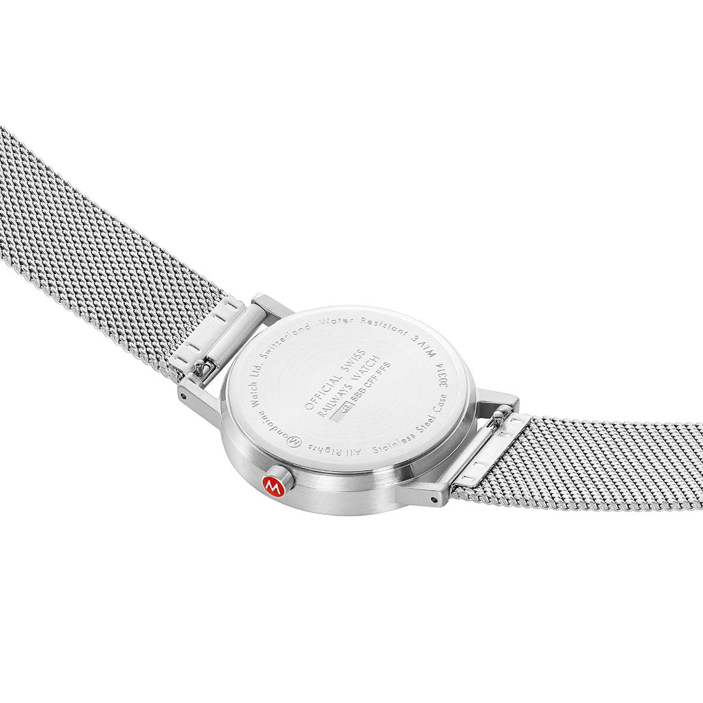 Mondaine Official Swiss Railways Classic Grey 36mm Watch