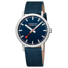 Load image into Gallery viewer, Mondaine Official Swiss Railways Classic Deep Blue 40mm Watch