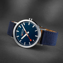 Load image into Gallery viewer, Mondaine Official Swiss Railways Classic Deep Blue 40mm Watch