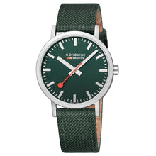 Load image into Gallery viewer, Mondaine Official Swiss Railways Classic Forest Green 40mm Watch