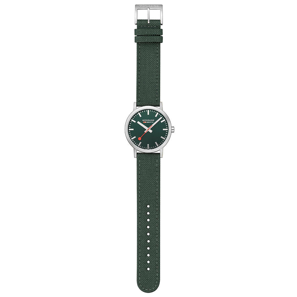 Mondaine Official Swiss Railways Classic Forest Green 40mm Watch