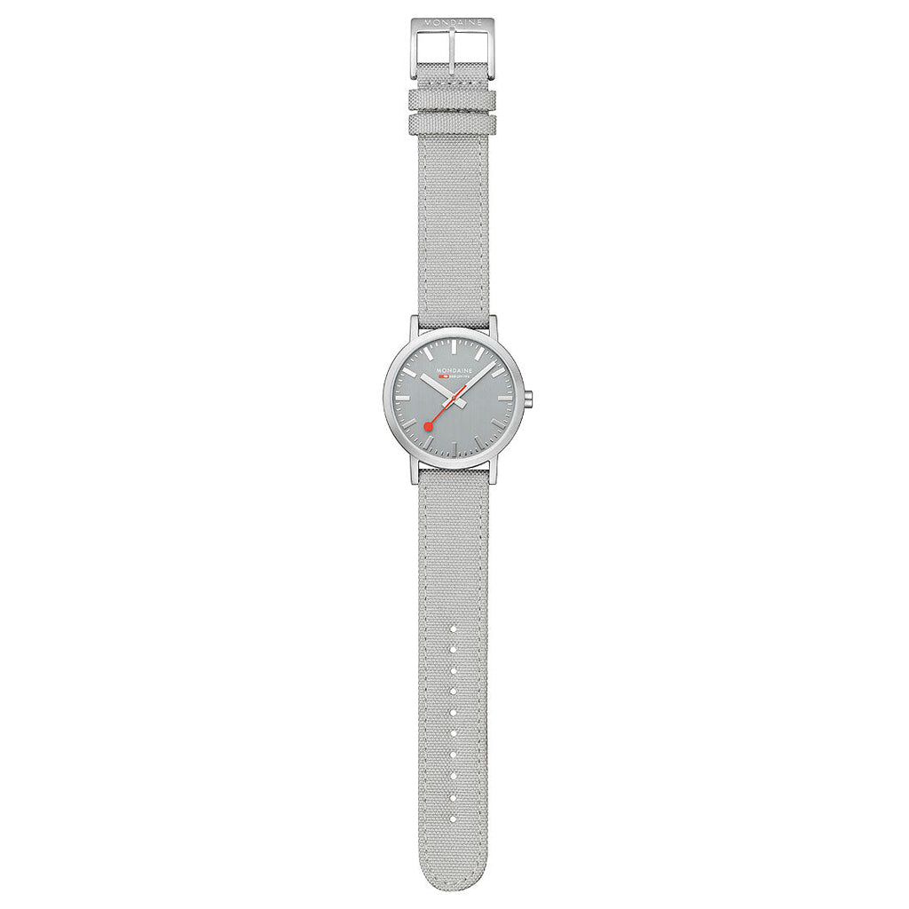 Mondaine Official Swiss Railways Classic Grey 40mm Watch
