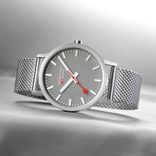 Load image into Gallery viewer, Mondaine Official Swiss Railways Classic Grey 40mm Watch