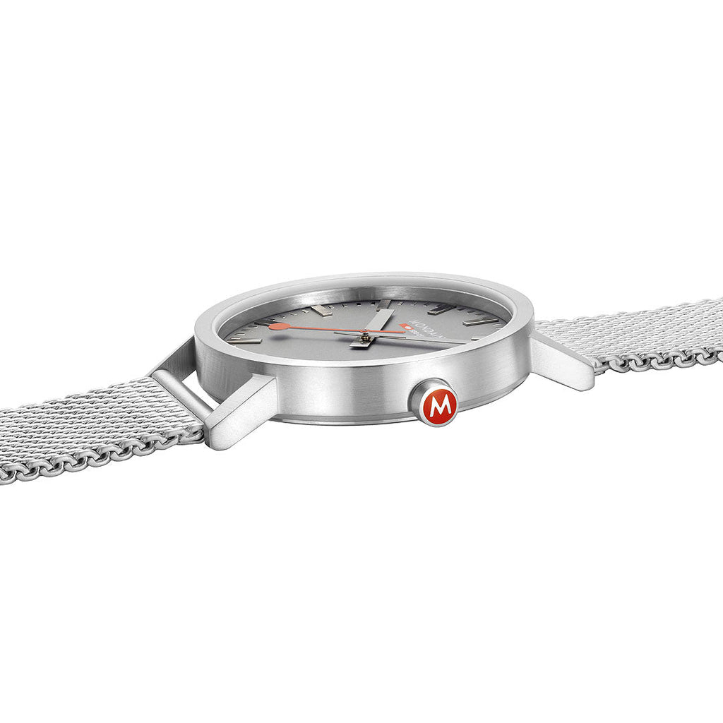 Mondaine Official Swiss Railways Classic Grey 40mm Watch