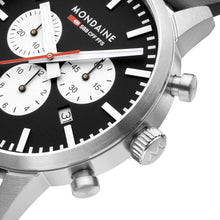 Load image into Gallery viewer, Mondaine Official Swiss Railways Neo Chronograph Super-LumiNova® 41mm Watch