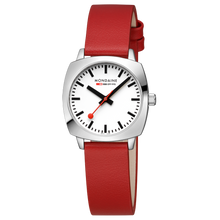 Load image into Gallery viewer, Mondaine Official Swiss Railways Petite Cushion 31mm Vegan Leather Watch