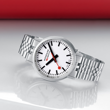 Load image into Gallery viewer, Mondaine Official Swiss Railways Stop2Go Automatic BackLight 41mm Watch