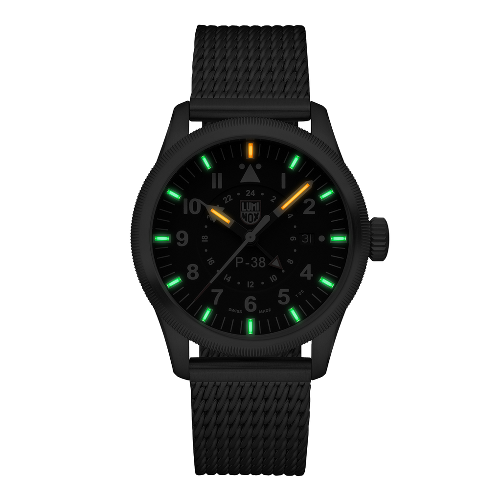 Luminox P38 LIGHTNING® Stainless Steel 42mm Men's Watch - XA.9522
