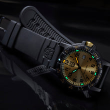 Load image into Gallery viewer, Luminox Leatherback Sea Turtle Gold Edition Watch - 0325